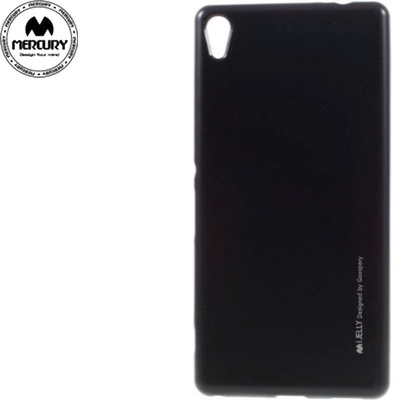 Silikoninis Mercury dėklas juodas (Xperia Xa Ultra) Silikoninis Mercury dėklas juodas (Xperia Xa Ultra)